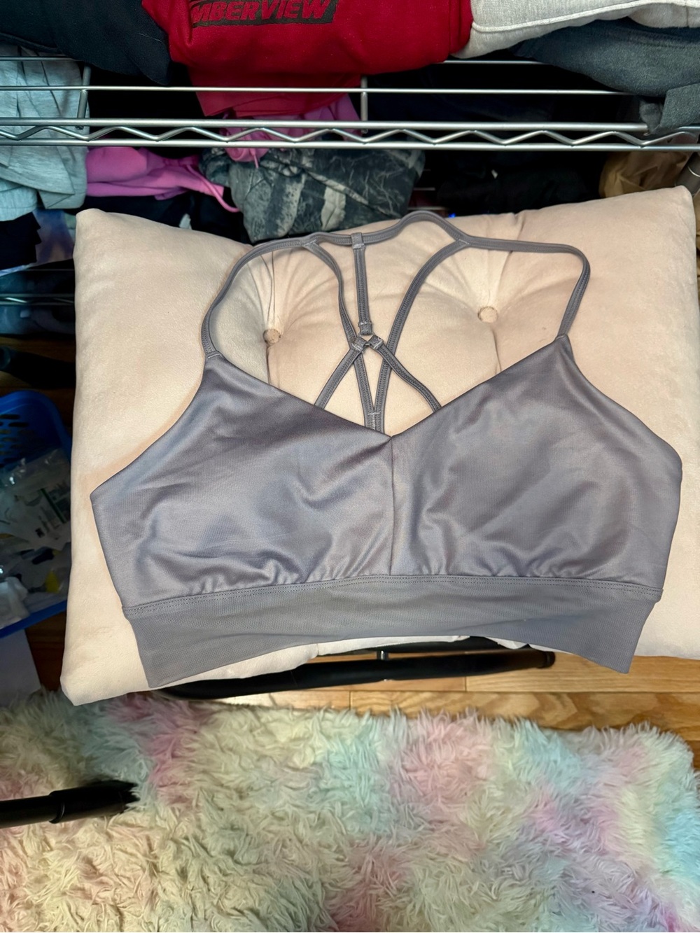 ALO Yoga Strappy Sports Bra - Lavish Bra size Large